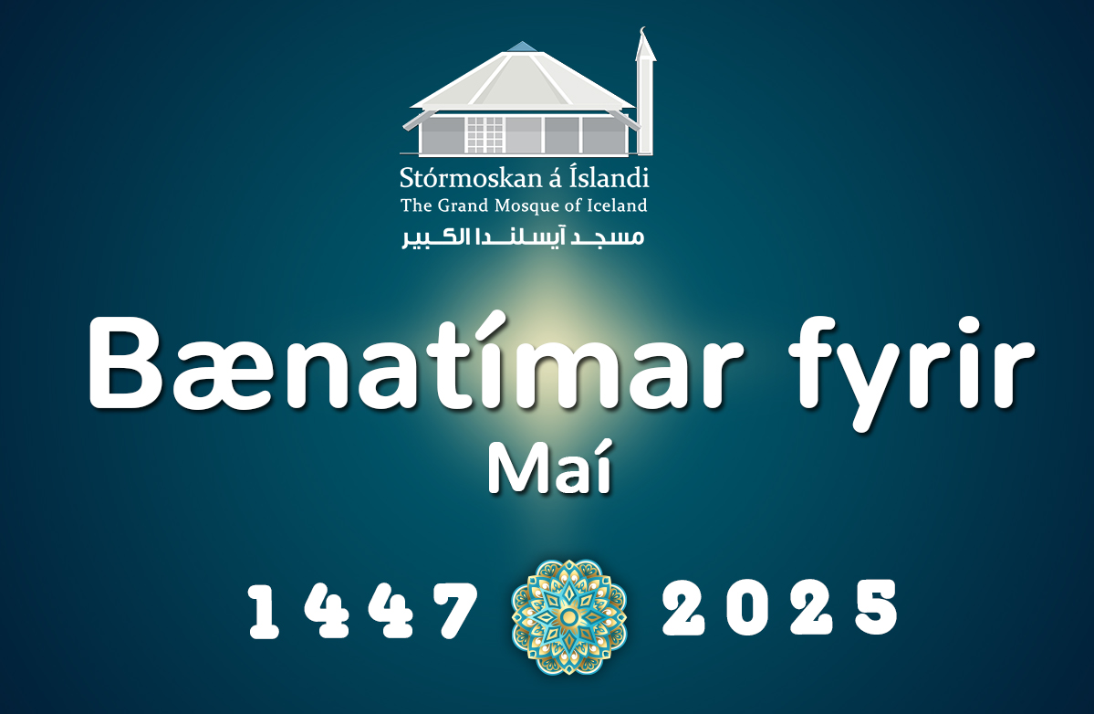 Bænatímar fyrir Maí 2025
