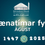 Bænatímar fyrir ÁGÚST 2025